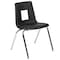 Flash Furniture Mobile 60" Circle Wave Grey Table Set-18" Chairs XU-GRP-18CH-A60-HCIRC-GY-T-A-CAS-GG - alternate 9